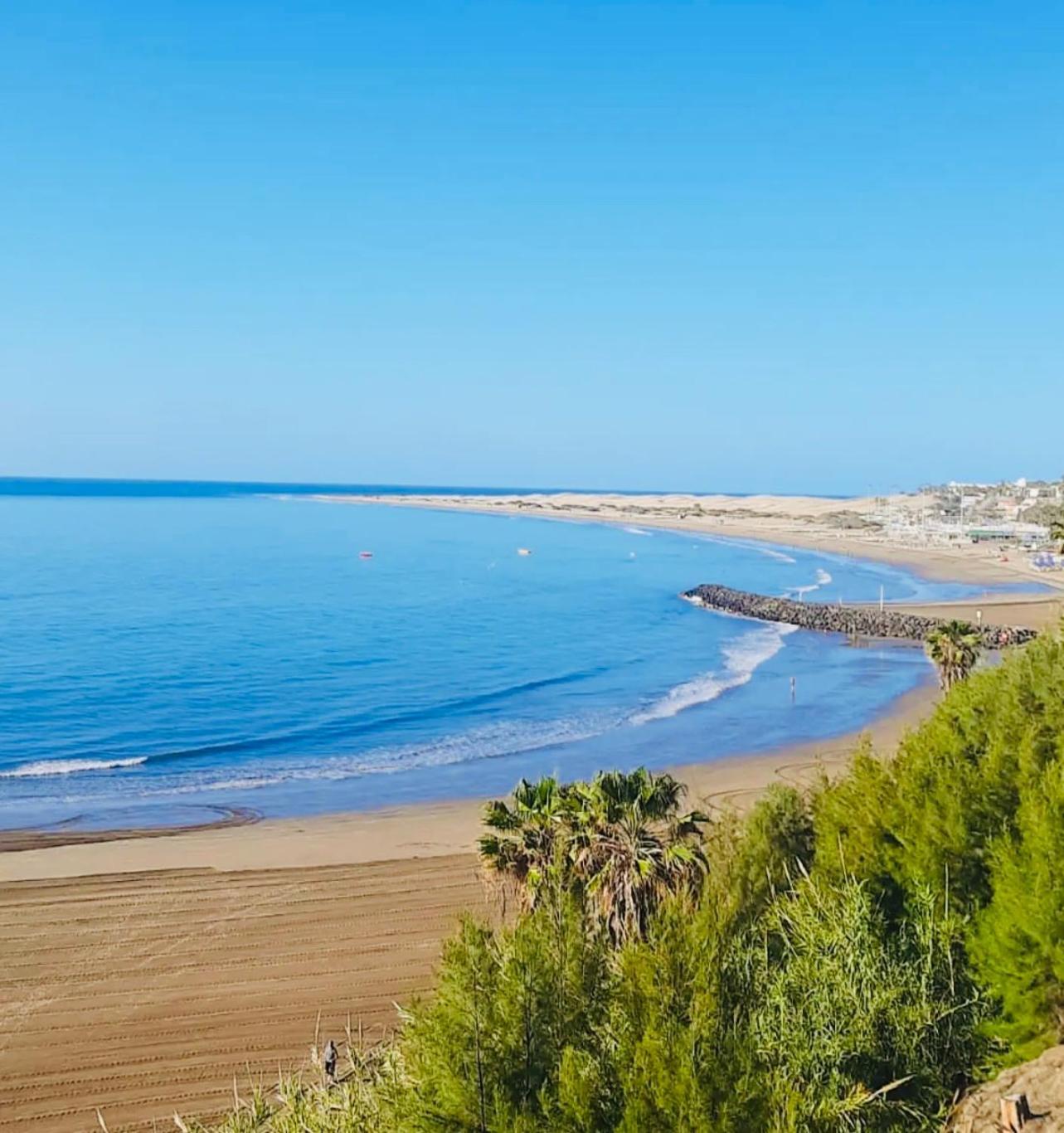 Oasis Beach Holiday Home With Jacuzzi Playa del Inglés Exterior foto